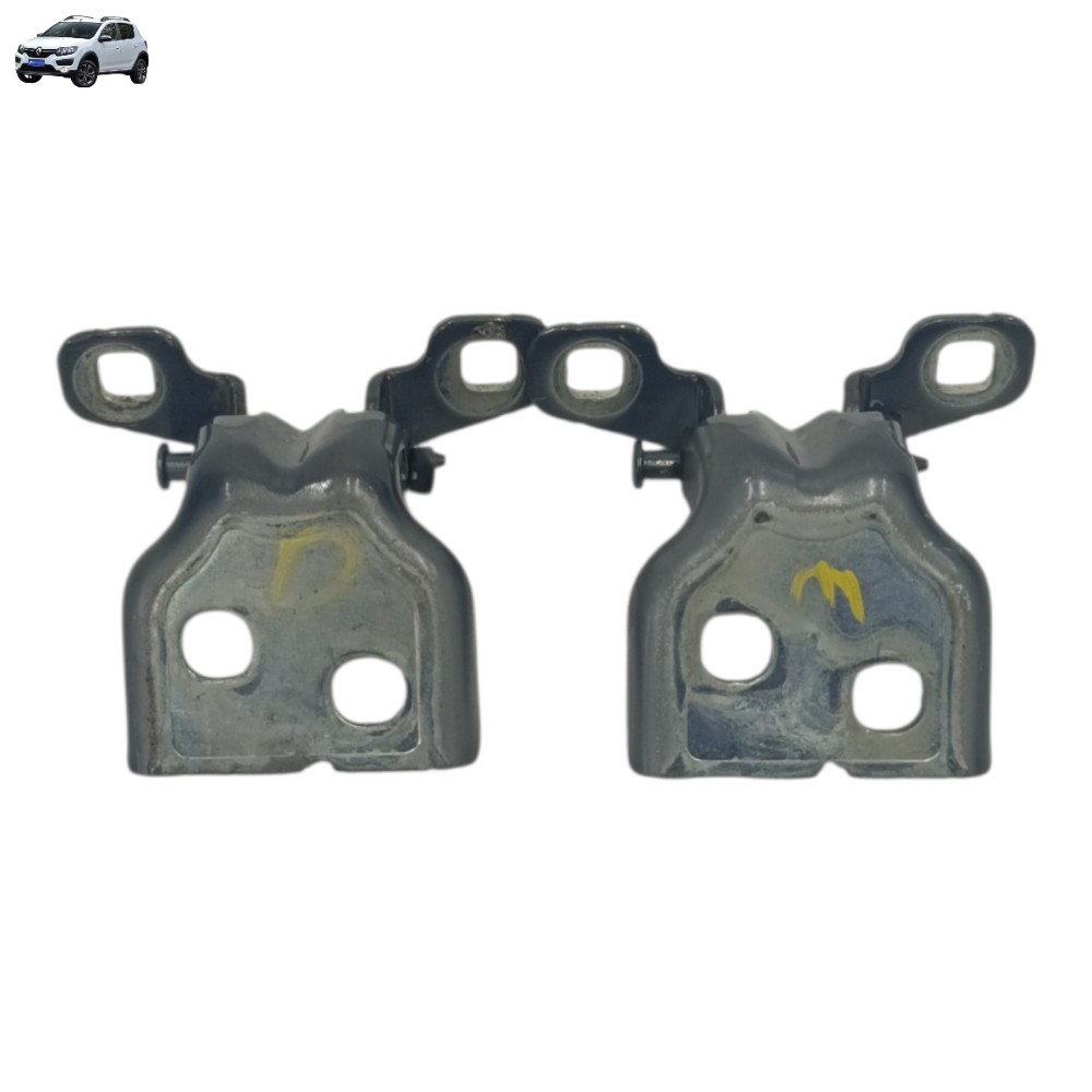 Par Dobradica Porta Traseira Esquerda Renault Sandero 2019