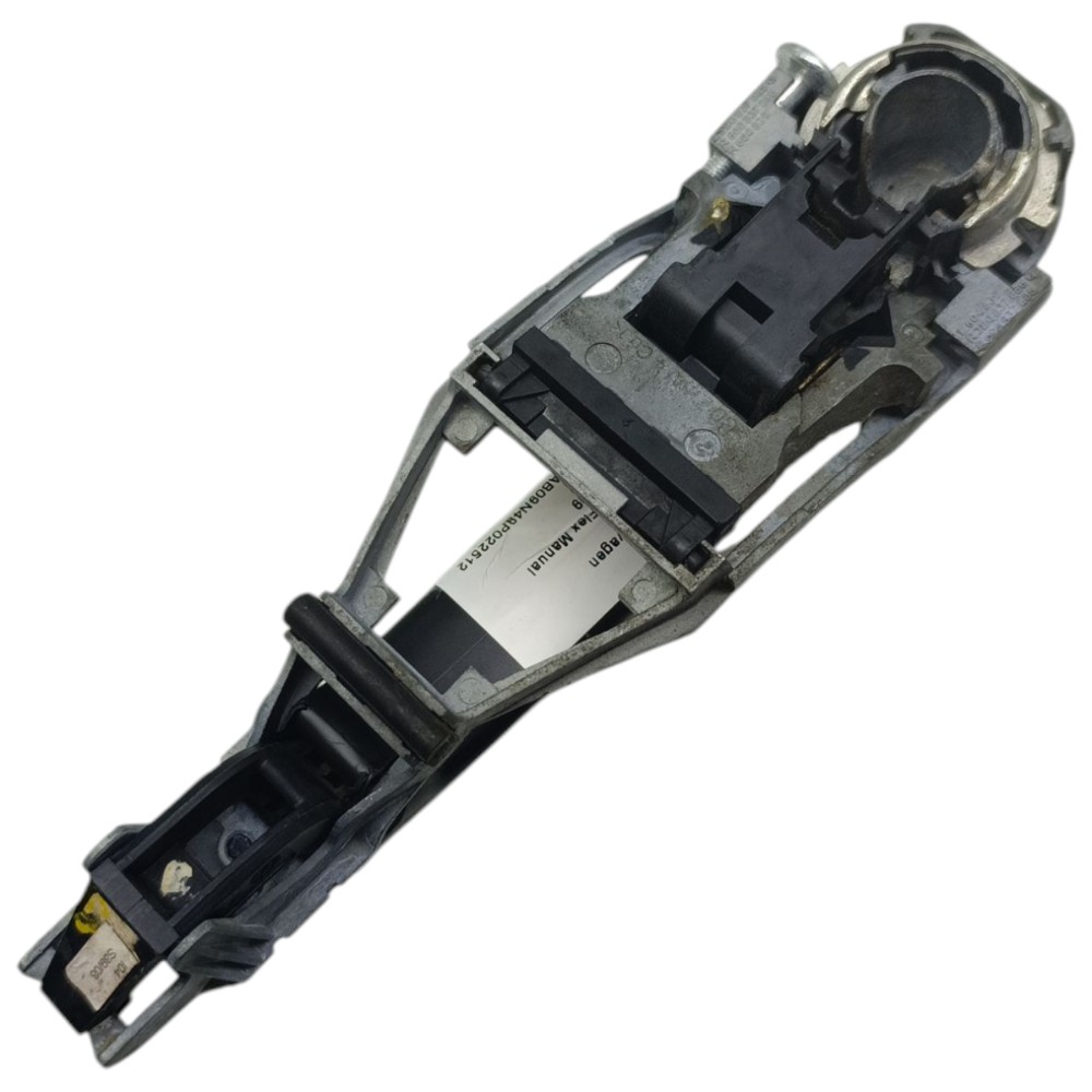 Maçaneta Externa Porta Traseira Direita Vw Polo 2008 2009 10 Preto Traseira 4