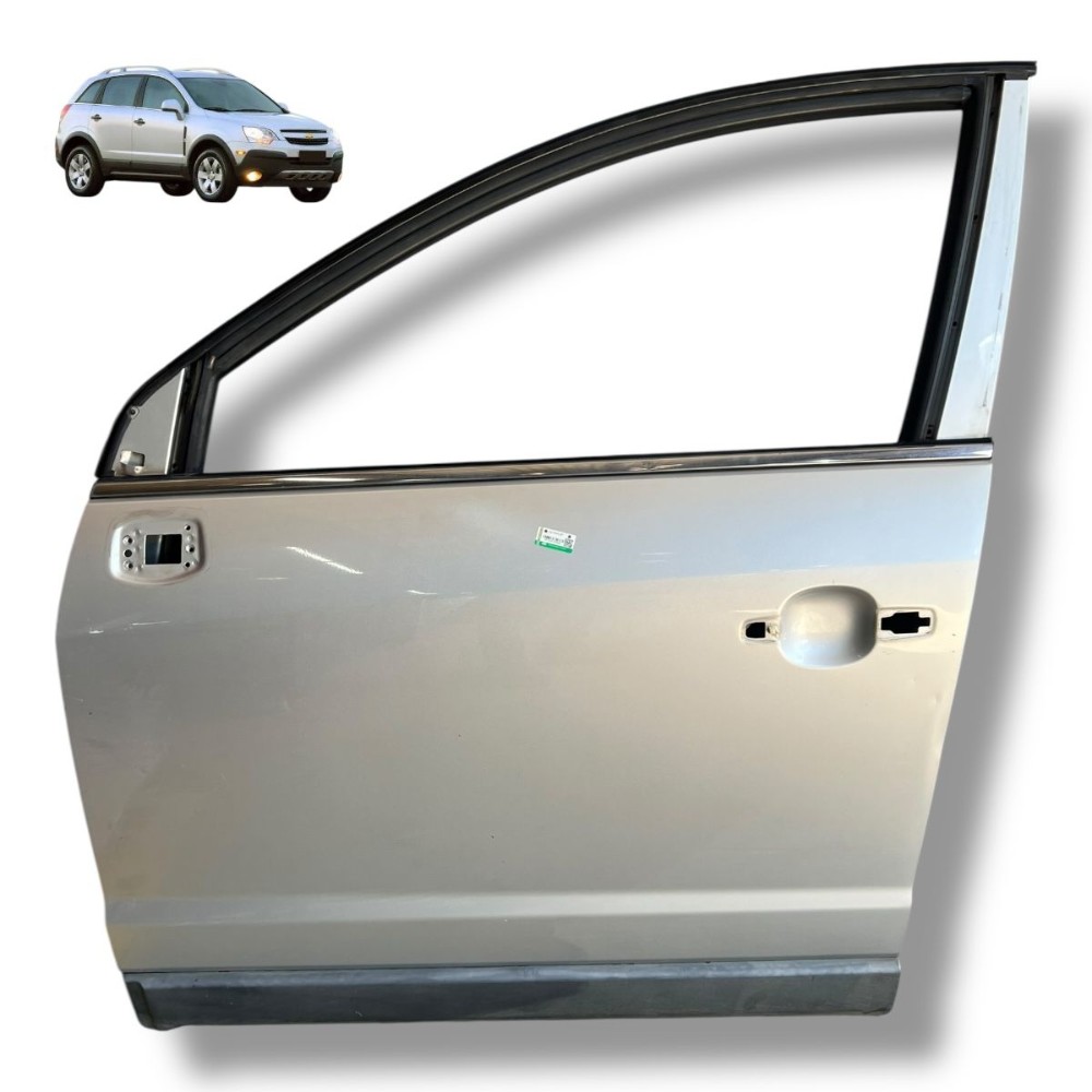 Porta Dianteira Esquerda Gm Captiva 2008 2009 2010 A 2017 Dianteira Esquerda Prata 1