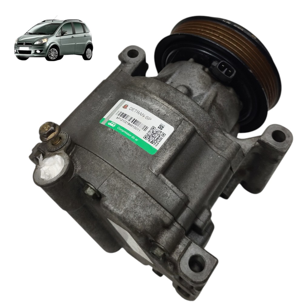 Compressor ar condicionado Fiat Idea strada palio 1.4 2005 1