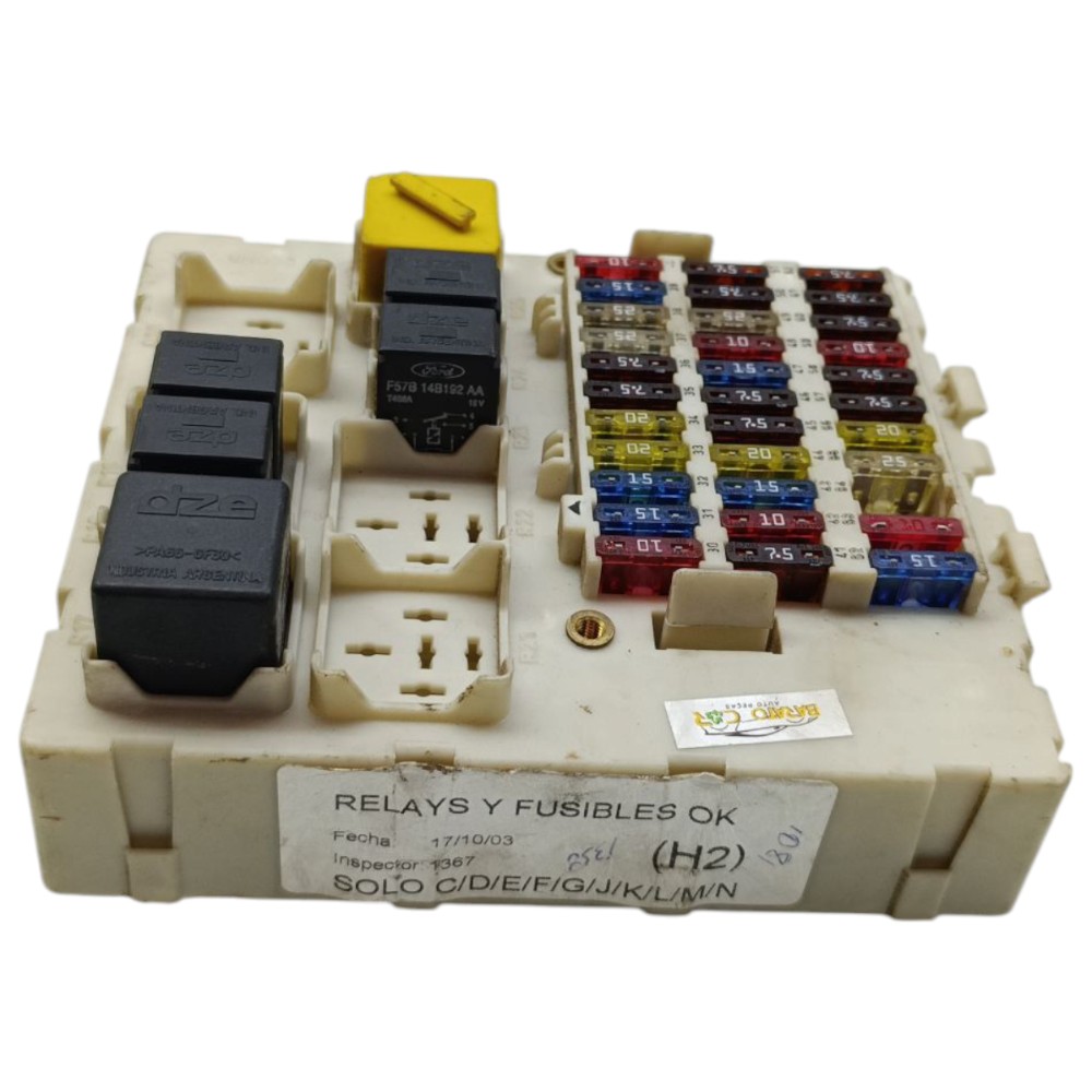 Caixa Fusível Ford Focus 2.0 16v Automático 2003 2004 2005 2