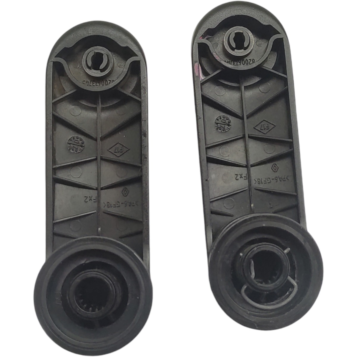 Par Manivela Vidro Renault Sandero Logan 20082009 2010 2011 Preto 3