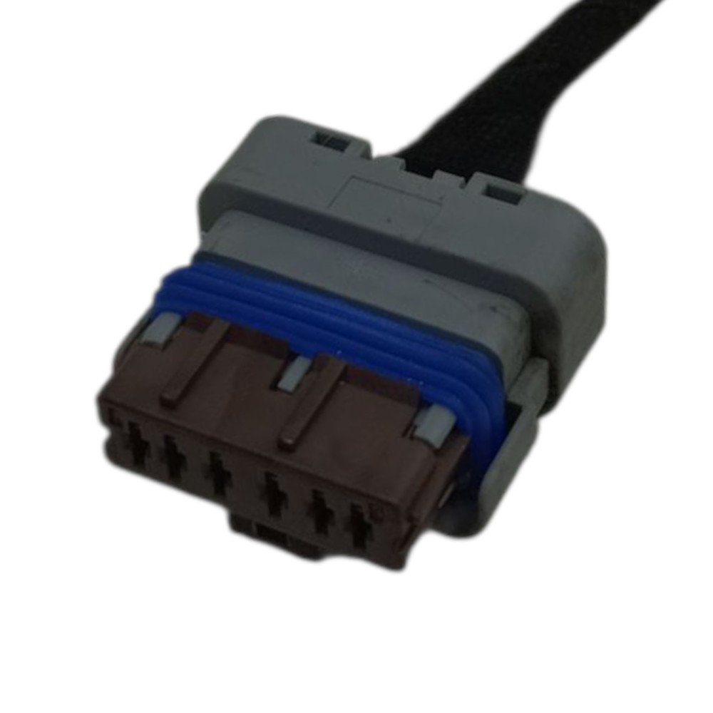 Plug conector fechadura dianteira esquerda grand c4 2008 09 2