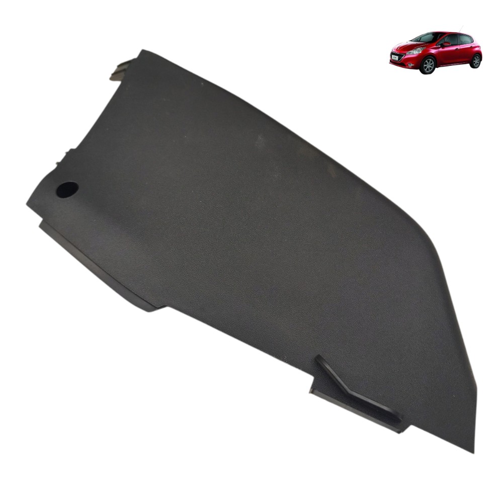 Acabamento Lateral Esquerdo Console Peugeot 208 2014 2015 16 1