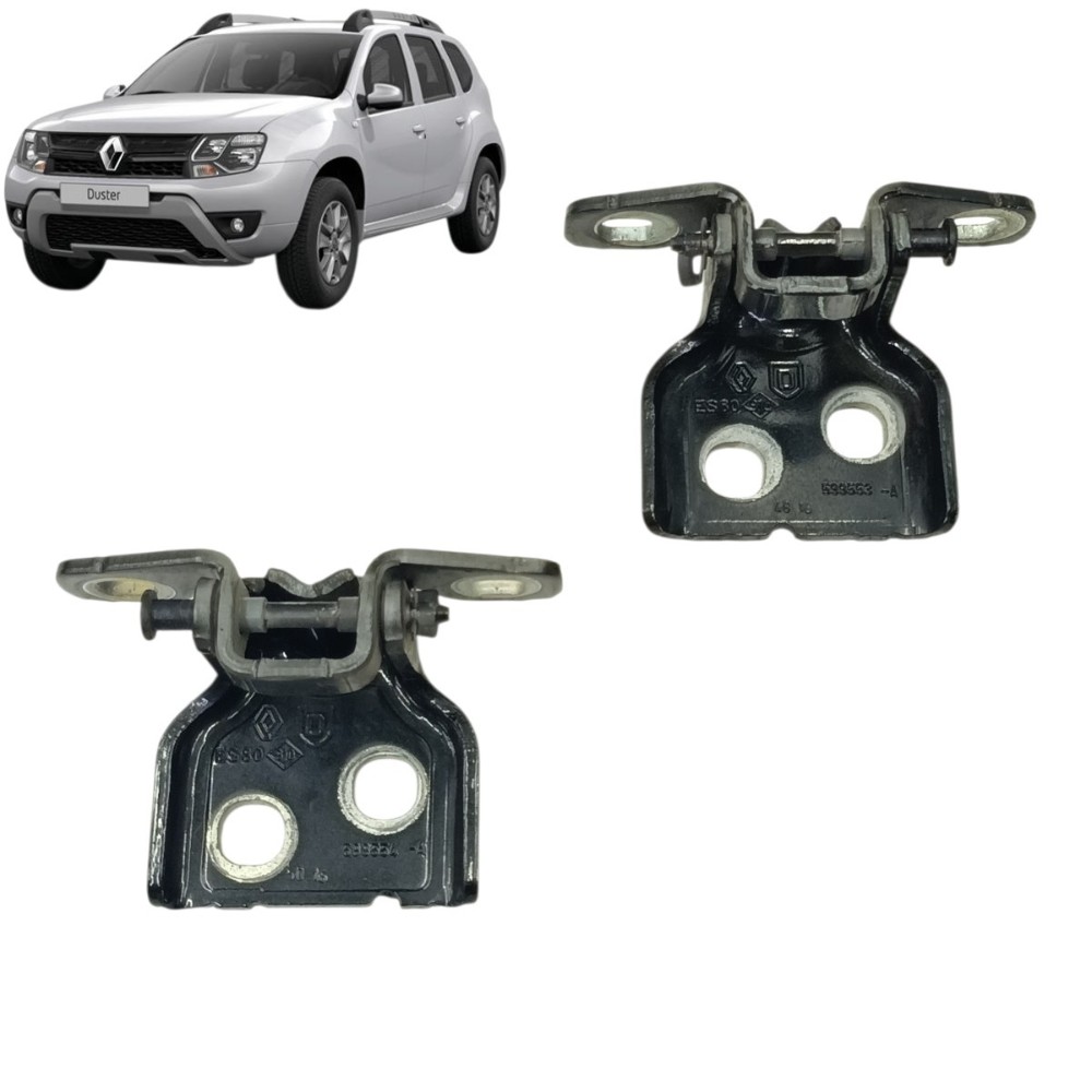 Par dobradiça porta traseira direita Renault Duster 2017