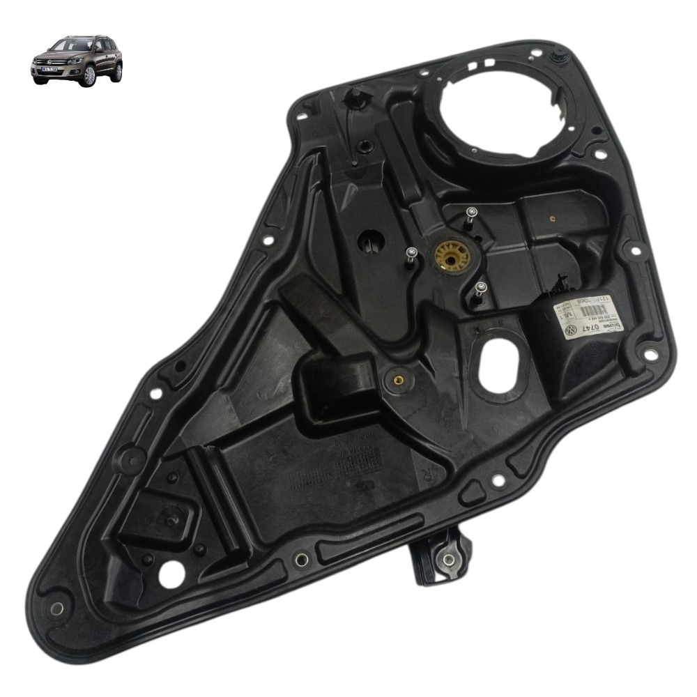 Máquina Vidro Porta Traseira Direita Vw Tiguan 2011 2012 1