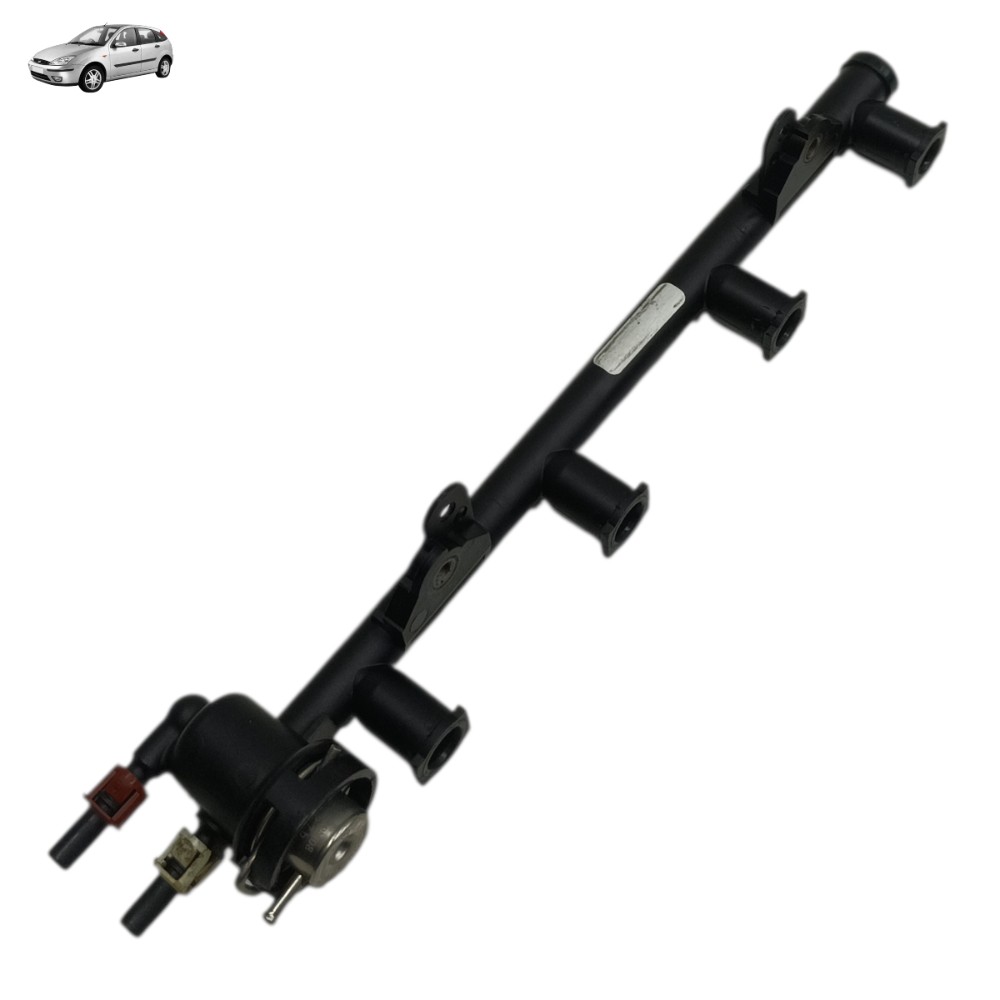 Flauta bico injetor Ford Focus 1.6 8v zetec 2005 2006 2007 1