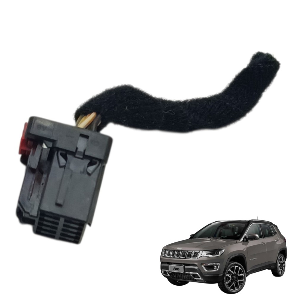 Plug Conector Botão Luz Farol Jeep Compass 2018 2019 2020