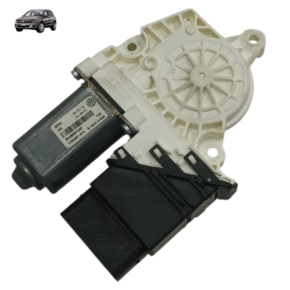 Motor Máquina Vidro Traseira Direita Vw Tiguan 2011 2012 1