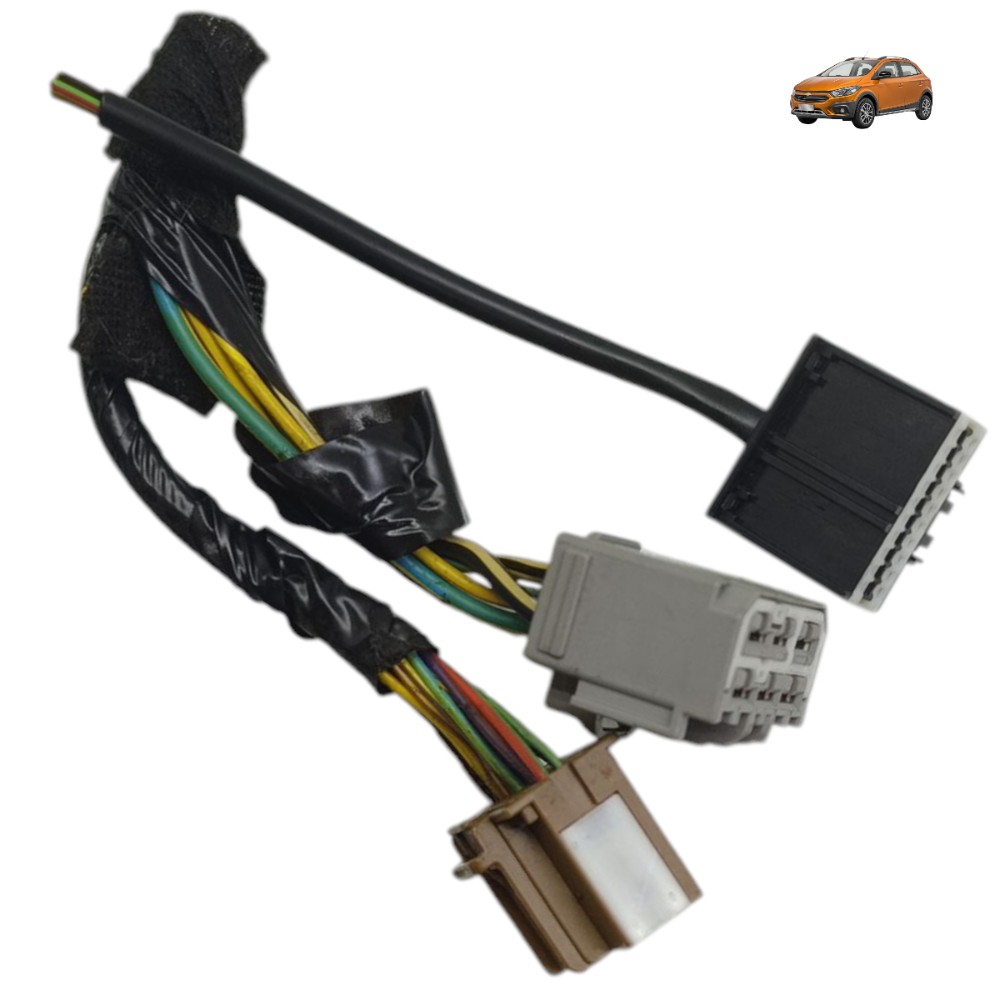 Jogo Plug Conector Comando Ar Condicionado Gm Onix 2017 2018 1