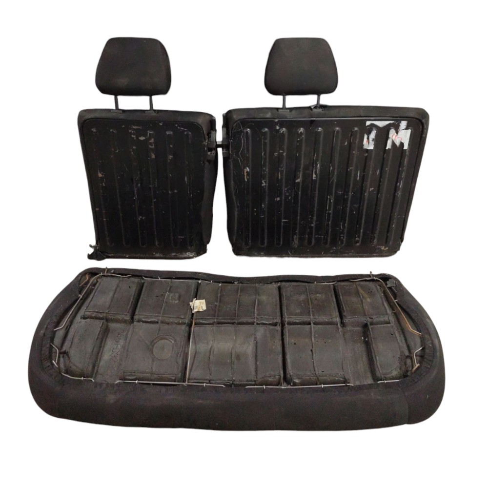 Jogo Banco Traseiro Ford Fiesta Hatch 2005 2006 2007 2008 Preto 4