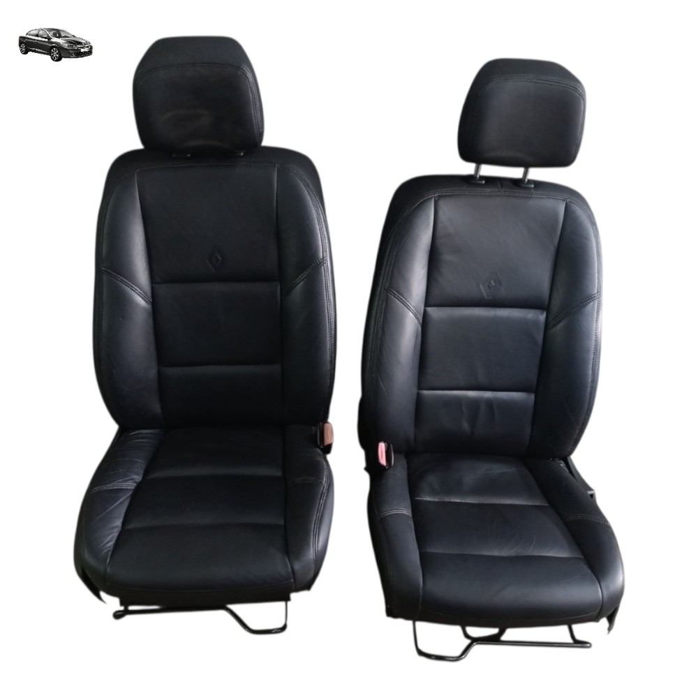 Par banco couro dianteiro Renault Fluence 2014 2013 2012