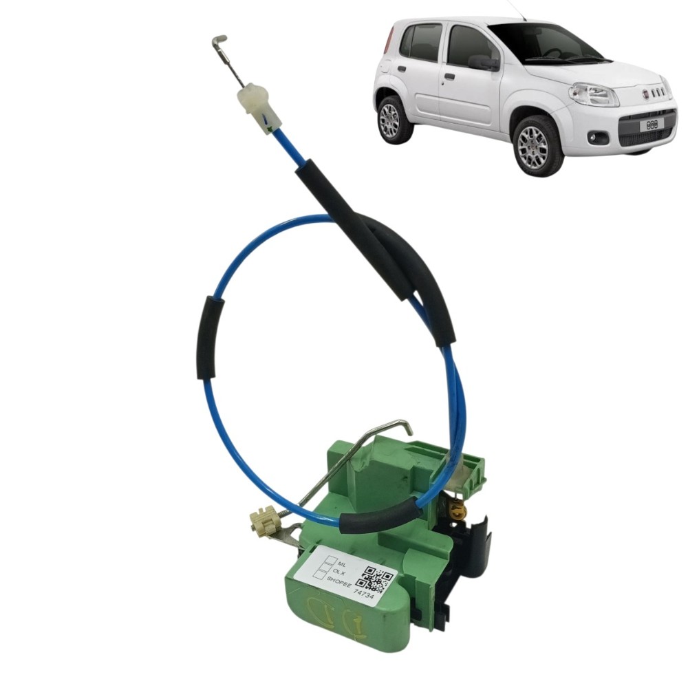 Fechadura porta dianteira direita fiat uno Vivace 2013 2014