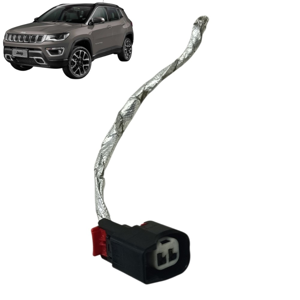 Plug Conector Alternador Jeep Compass 2.0 Flex 2019 2020 21