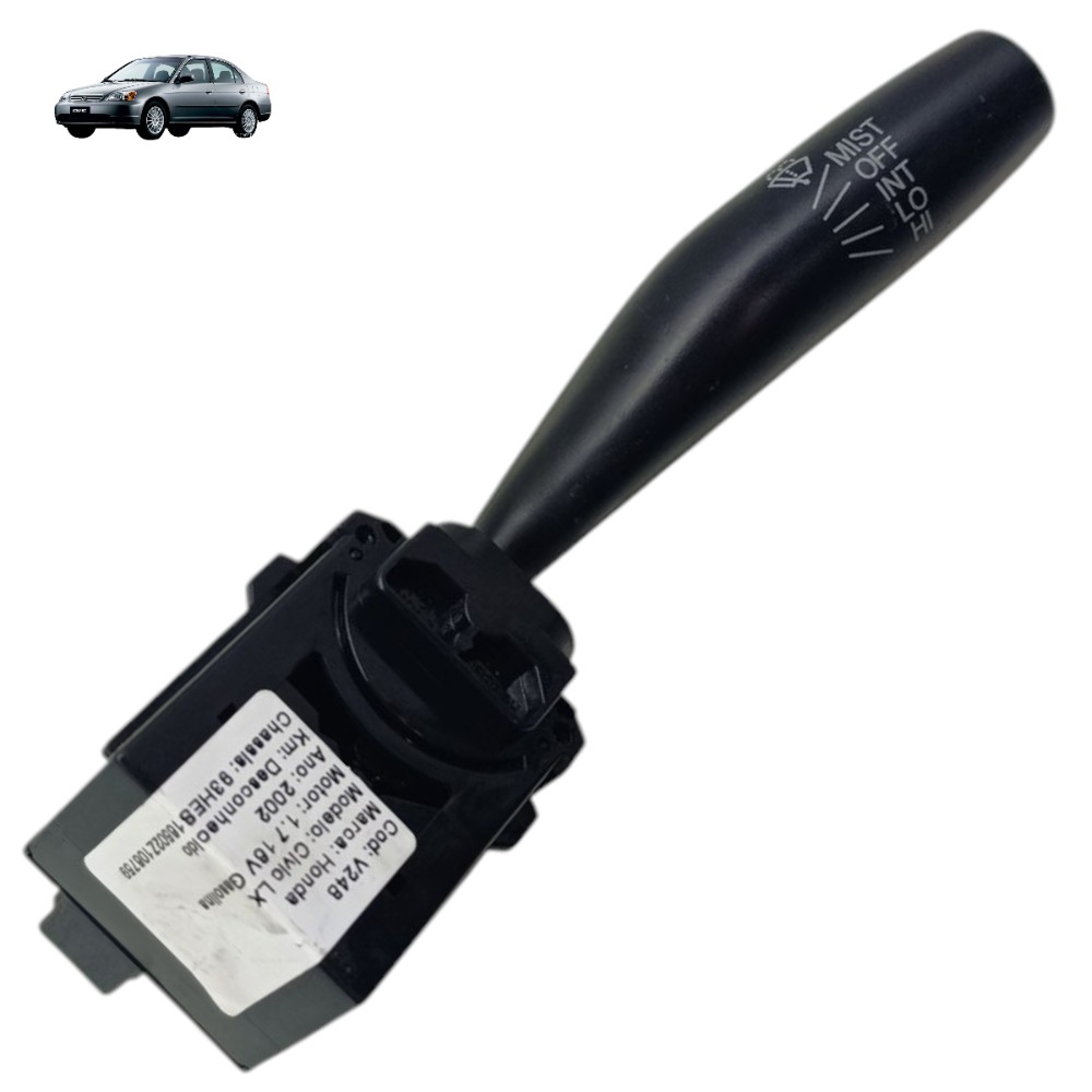 Chave Limpador Parabrisa Honda Civic G7 2001 2002 2003 2004 1