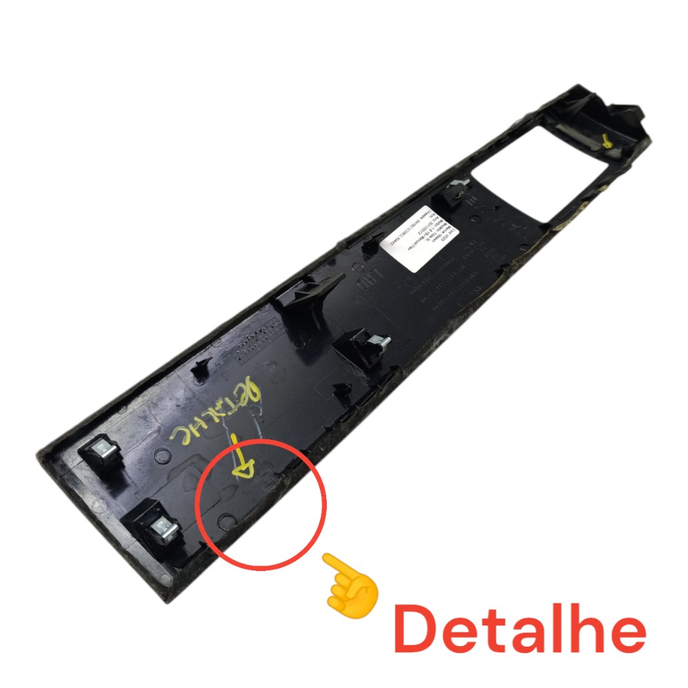 Moldura Friso Direito Capa Painel Nissan Tiida 2010 2011 12 3