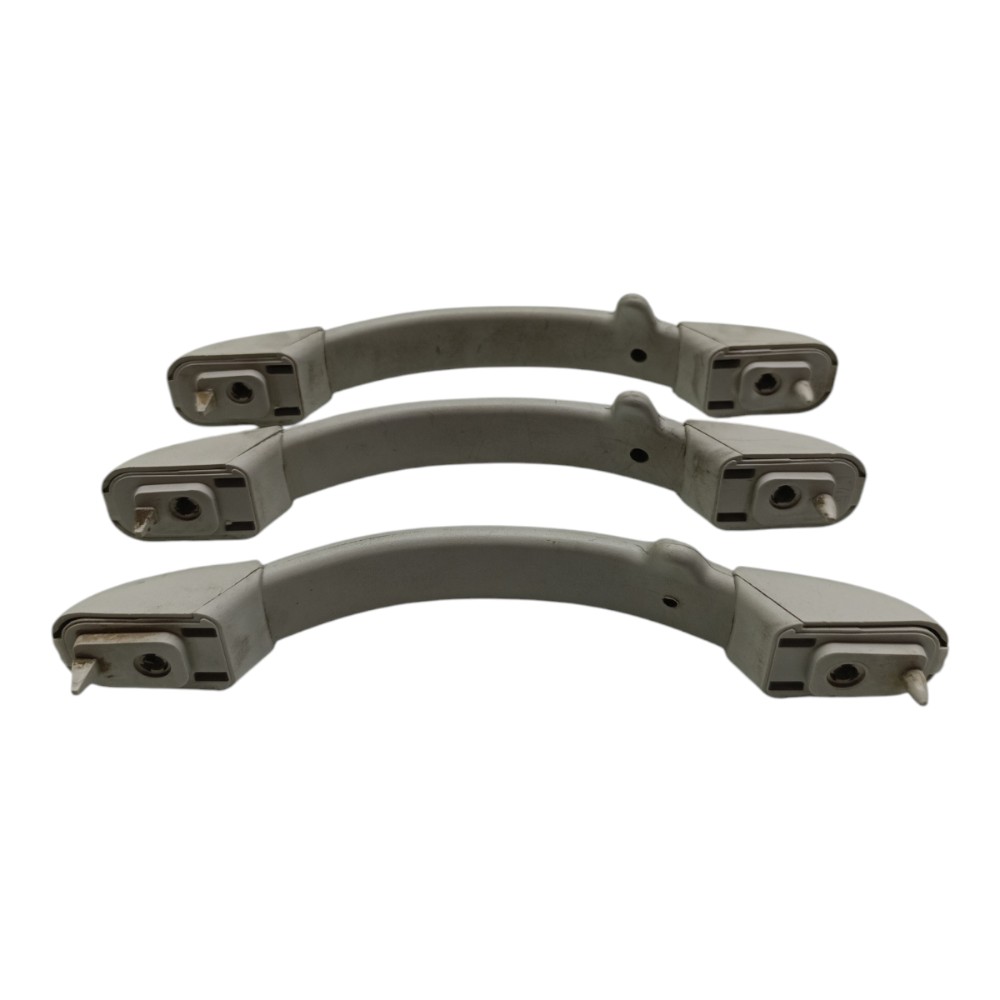 Jogo Alça Teto Pqp Peugeot 206 207 2007 2008 2009 2010 Cinza 2