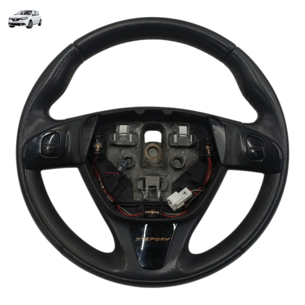 Volante direção renault sandero stepway 2015 2016 2017 2019