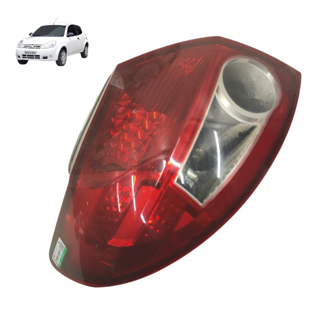 Lanterna Esquerda Ford Ka 2008 2009 2010 2011 2012 2013 Esquerdo/motorista Vermelho 1