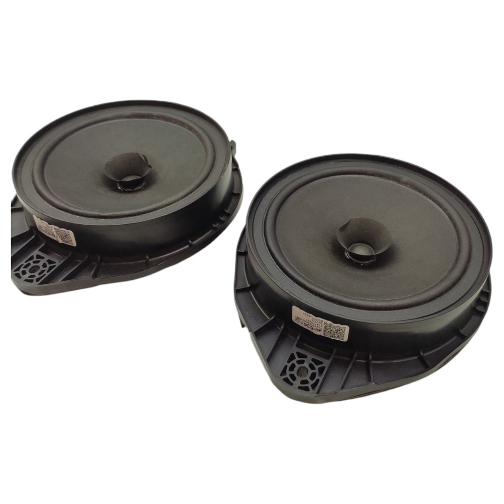 Par Alto Falante Porta Traseira Gm Tracker 2020 2021 2022 23 Preto 2