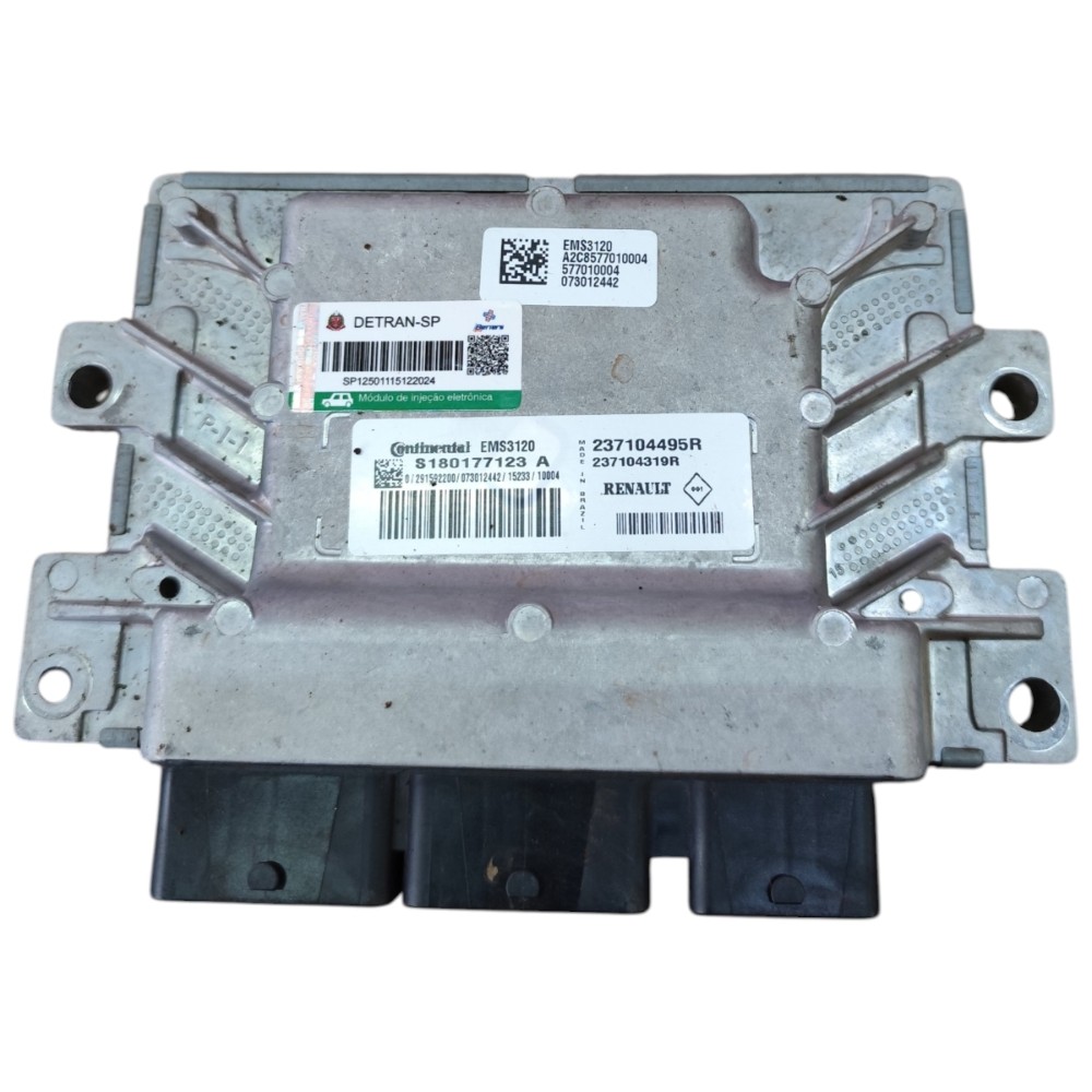 Kit Code Módulo Injeção Renault Sandero Gt Line 1.6 8v 2016 4