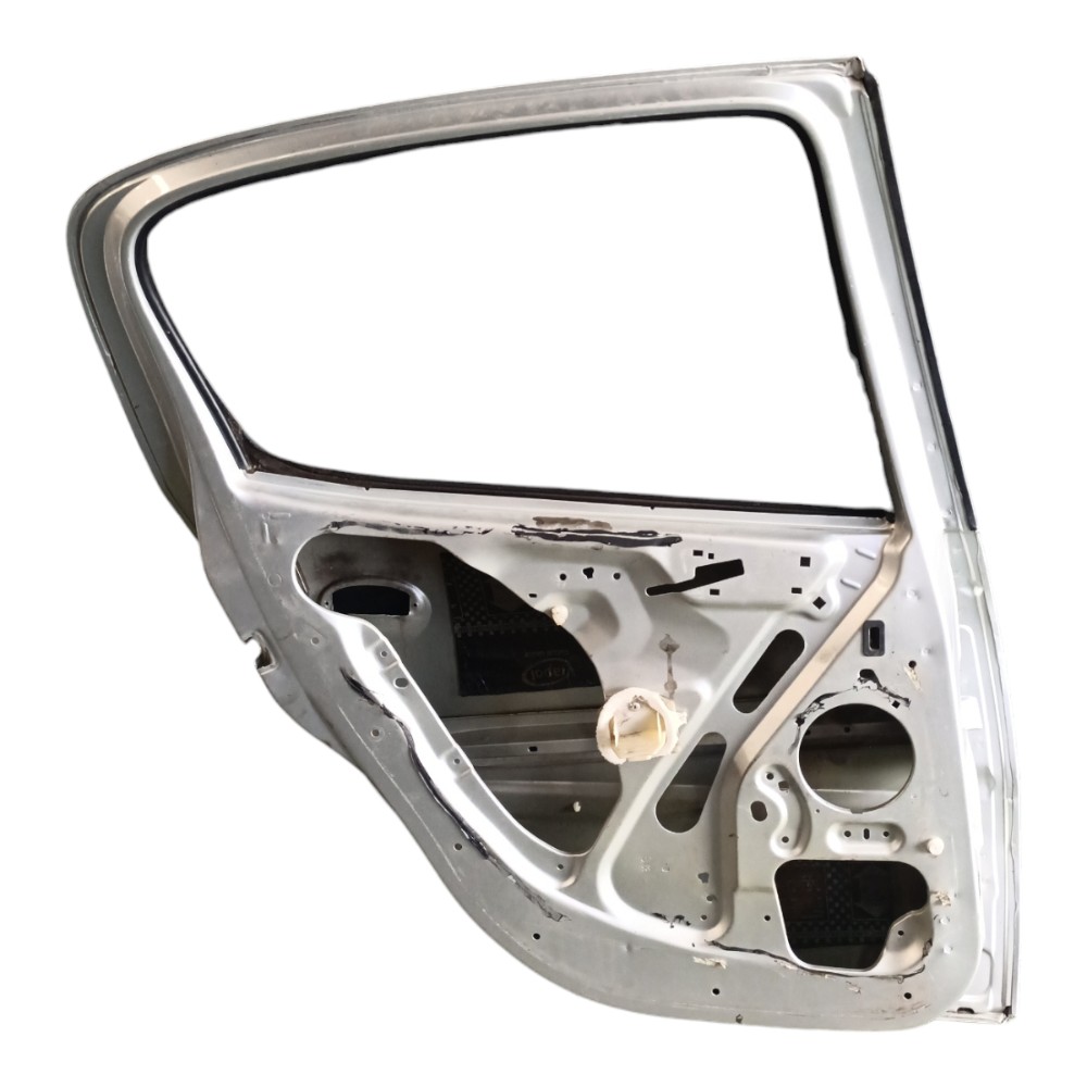 Porta Traseira Esquerda Peugeot 206 207 2007 2008 2009 2010 Traseira Esquerdo Prata 4