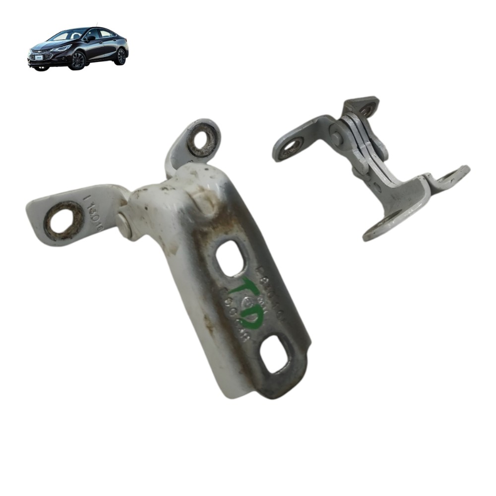 Par Dobradiça Porta Traseira Direita Gm Cruze 2016 2017 2018 1