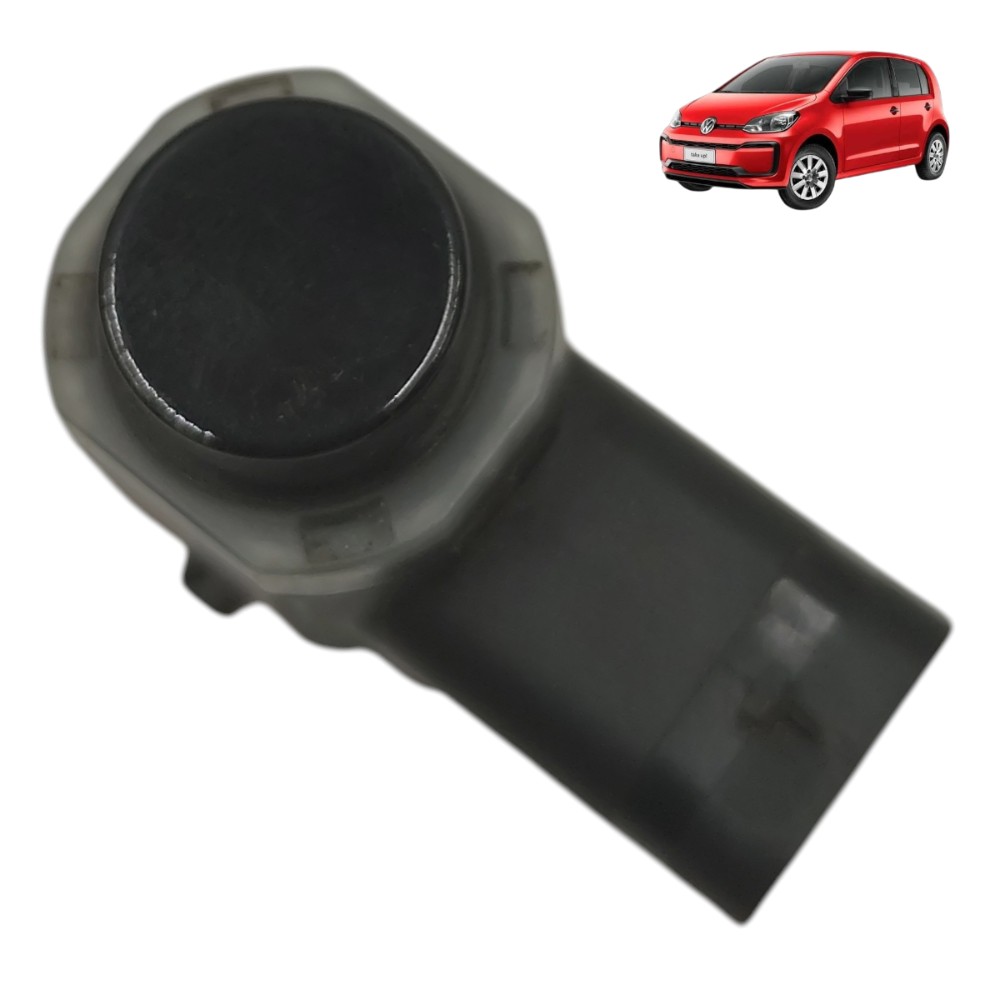 Sensor Estacionamento Traseiro Vw Up 2014 2015 2016 2017 18 Preto 1