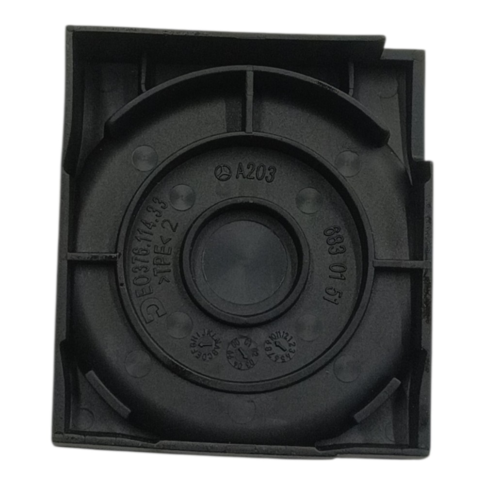 Borracha Porta Copo Console Mercedes C230k 2003 2004 2005 Preto 4