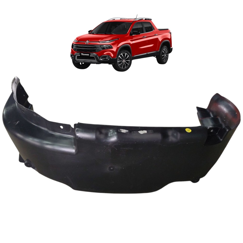 Parabarro Traseiro Esquerdo Fiat Toro 2021 2020 2019 2018 17 1