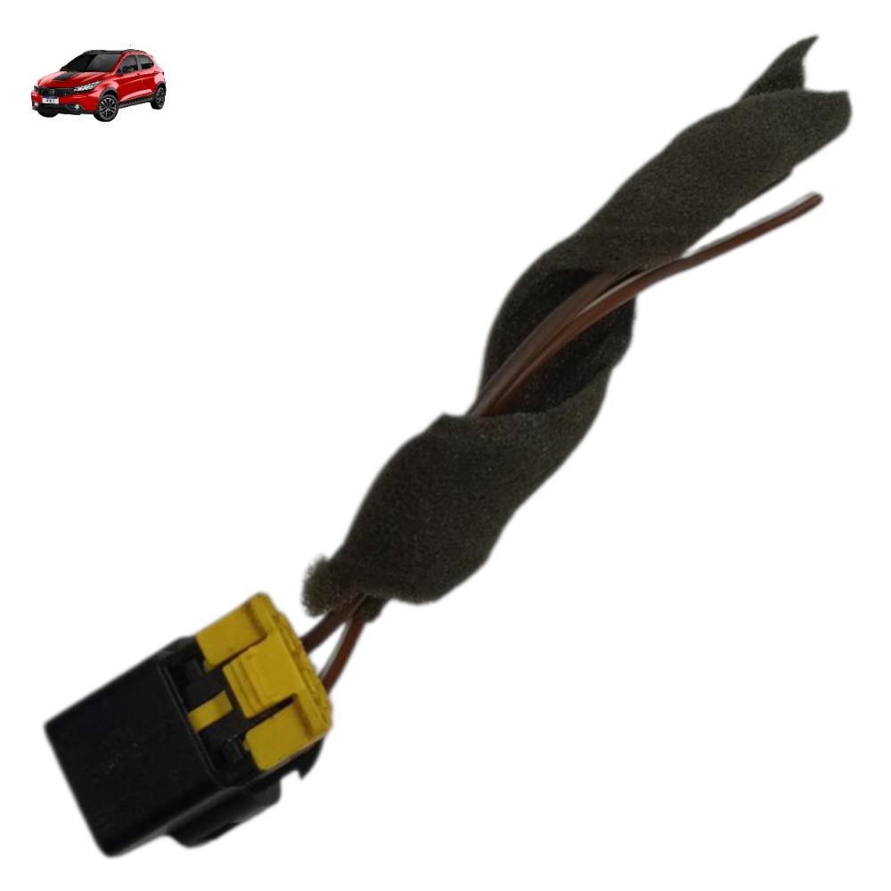 Plug Conector Motor Vidro Dianteiro Fiat Argo 2021 2020 2019 1