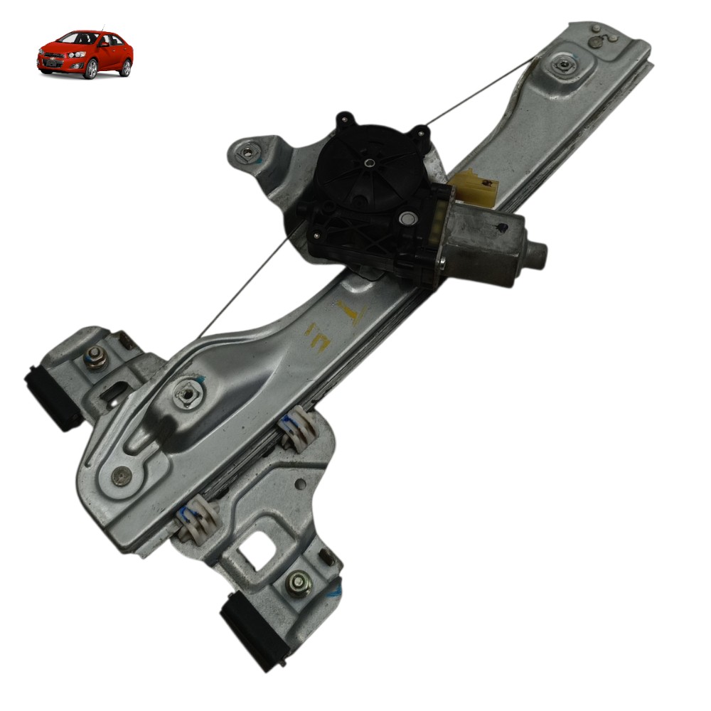 Motor máquina vidro traseiro esquerdo GM Sonic 2014 2013 12 1