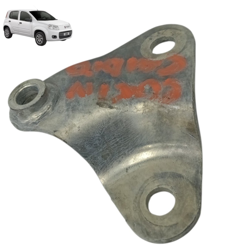 Suporte coxim inferior câmbio Fiat Uno 1.0 2013 2014 2015 16
