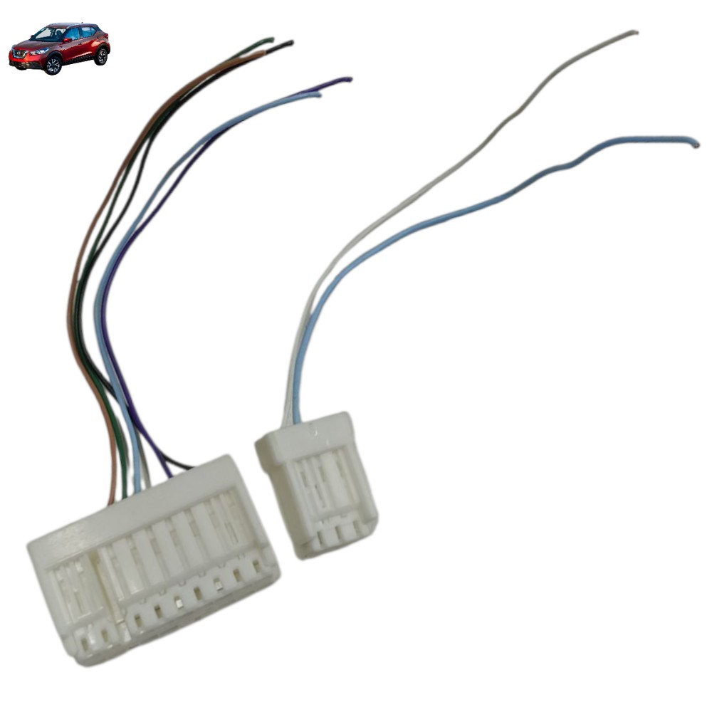 Par plug conector comando vidro nissan kicks 2019 2020 2021 1