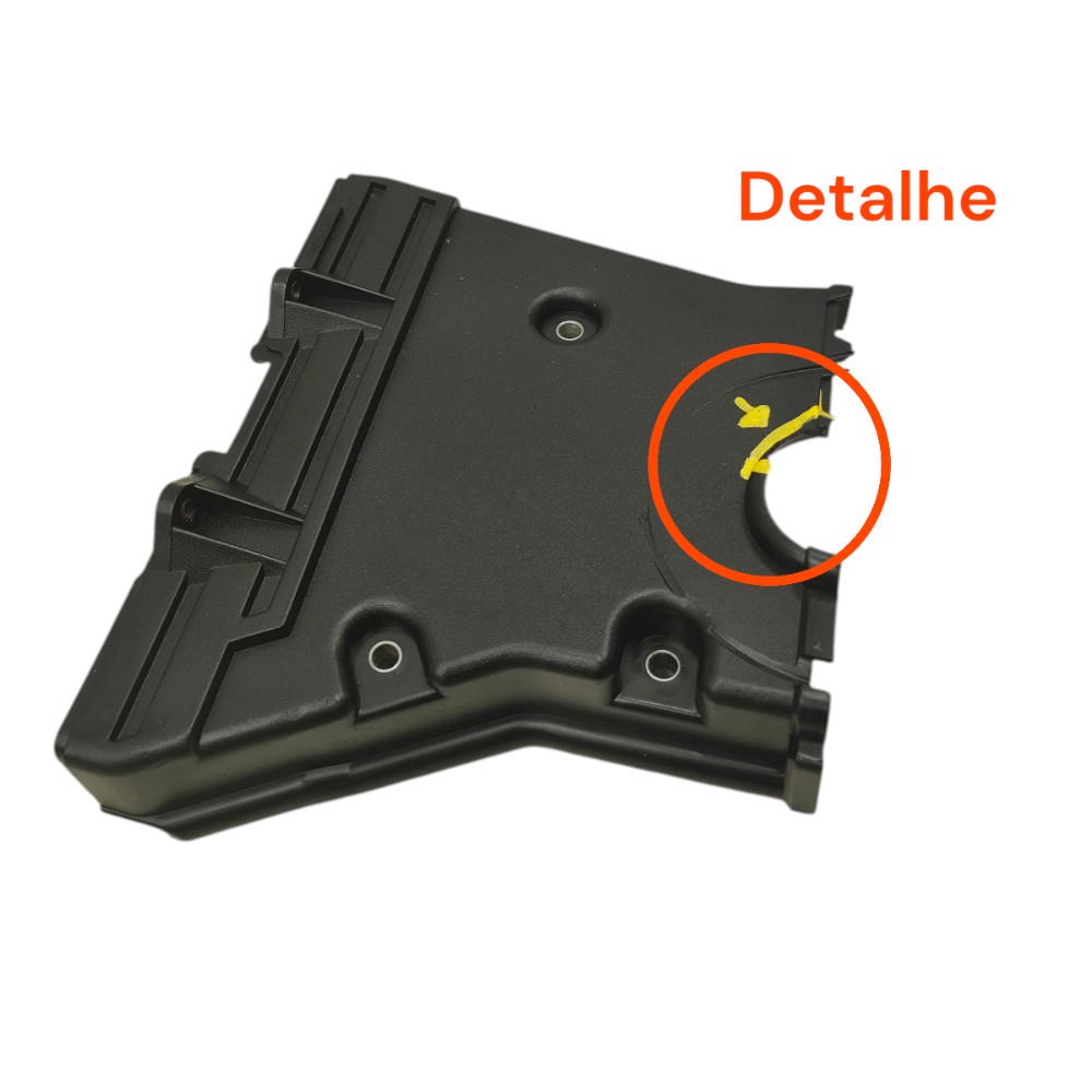 Protetor capa correia Ford Escort 1.8 Zetec 1997 98 detalhe 3