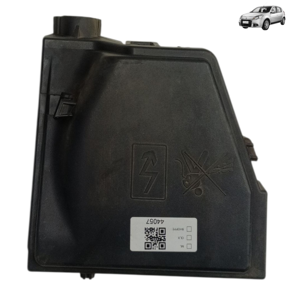 Tampa caixa fusível externa Renault Sandero 1.6 8V 2012 2013 1