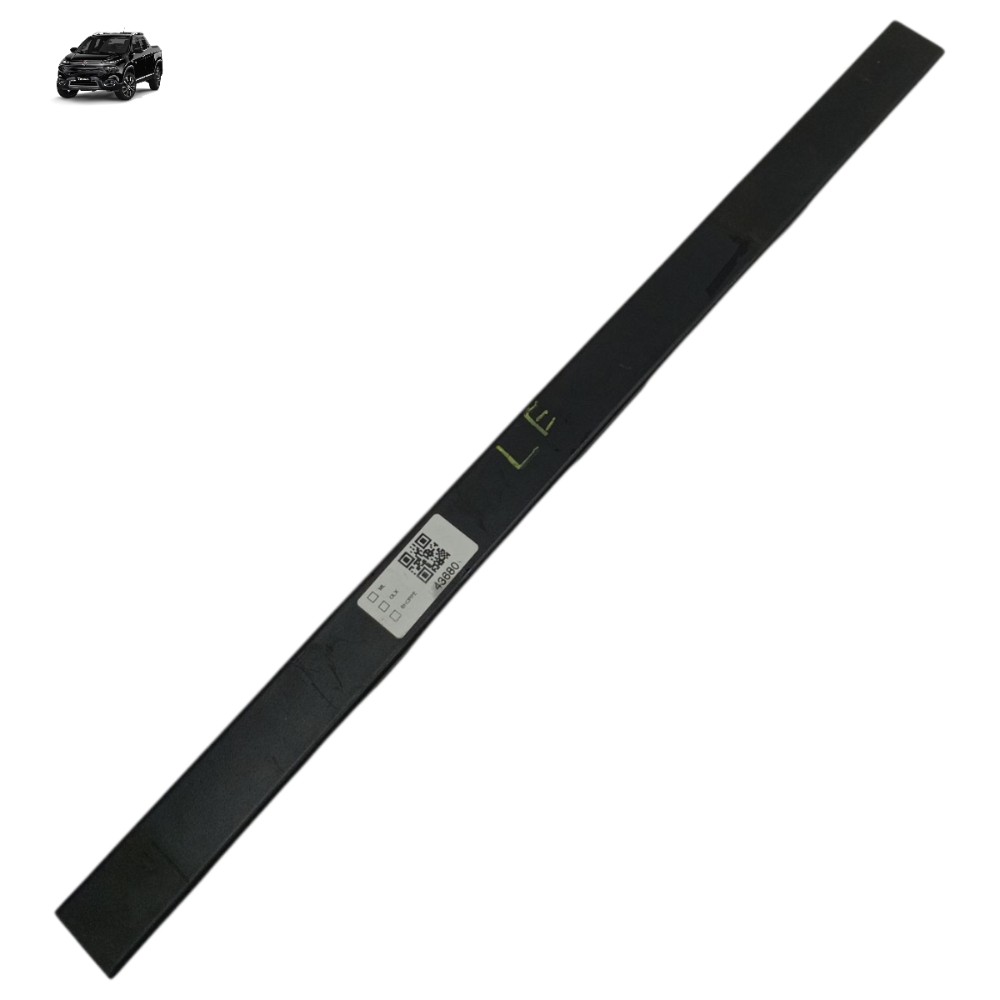 Aplique Friso Maior Esquerdo Teto Fiat Toro 2021 2020 2019 Preto 1