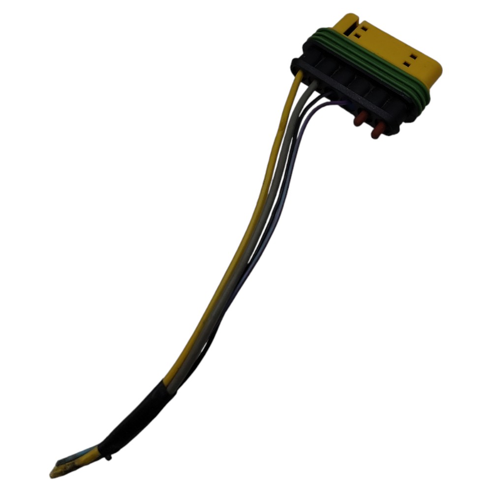Plug conector fechadura porta traseira Fiat Idea 2005 2006 2