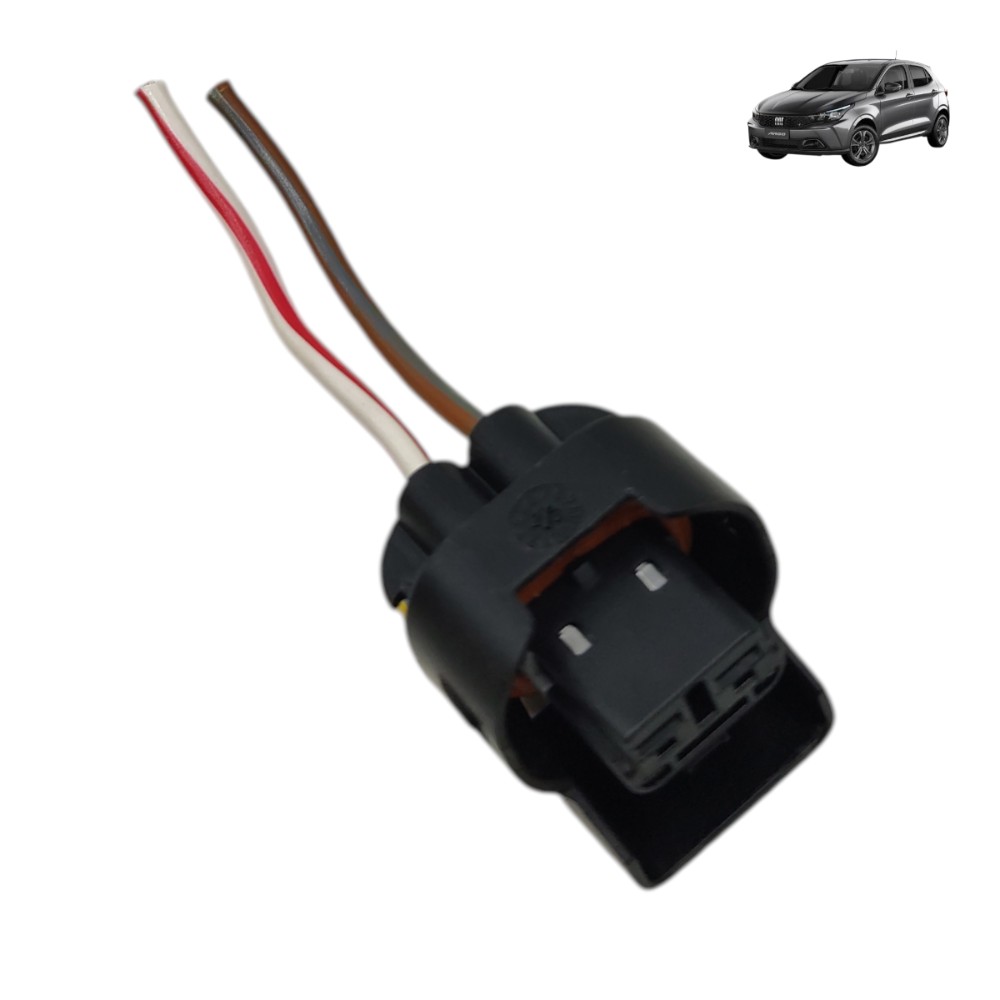 Plug conector motor vidro porta Fiat argo 2024 2023 2022 21 1