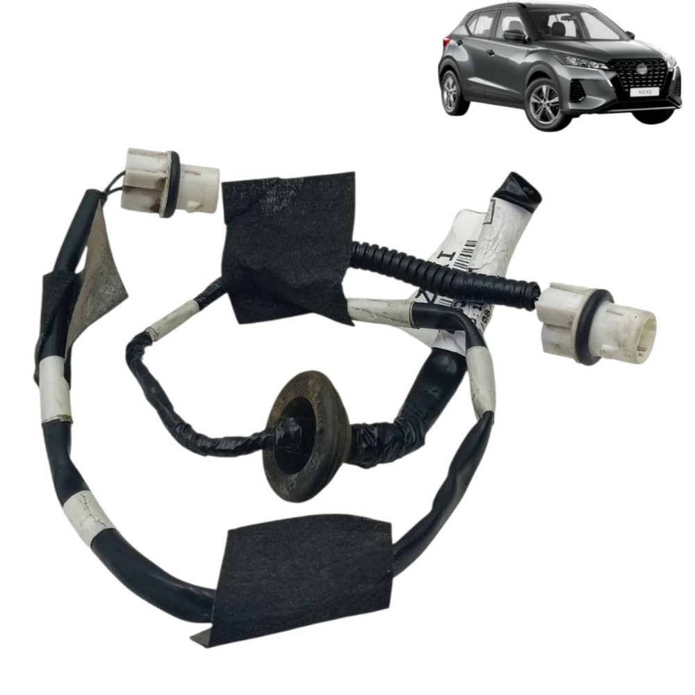 Chicote Plug Conector Luz Placa Nissan Kicks 2024 2023 2022