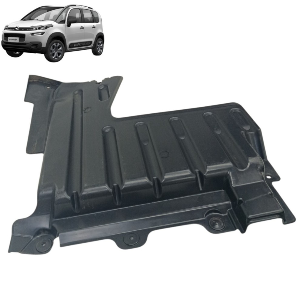 Protetor esquerdo assoalho tanque Citroen Aircross 2017 2018
