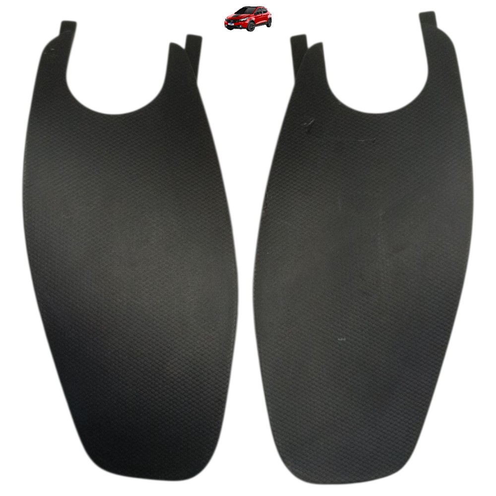 Par Acabamento Tampa Volante Fiat Argo 2017 2018 19 20 2021 Preto Moldado