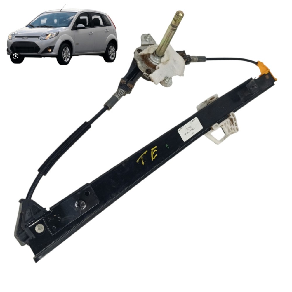 Máquina Vidro Manual Traseira Esquerda Ford Fiesta 2014 2013