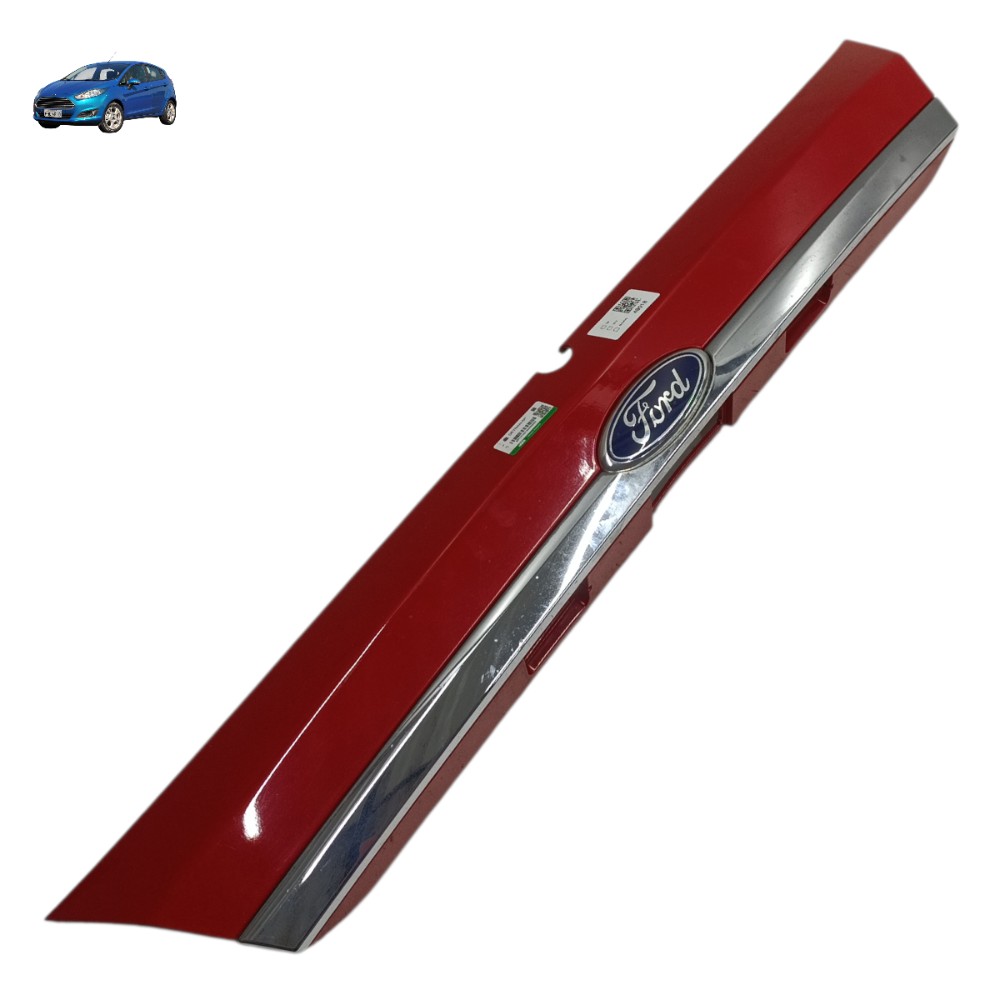 Moldura tampa traseira New Fiesta Hatch 2013 2014 2015 2016