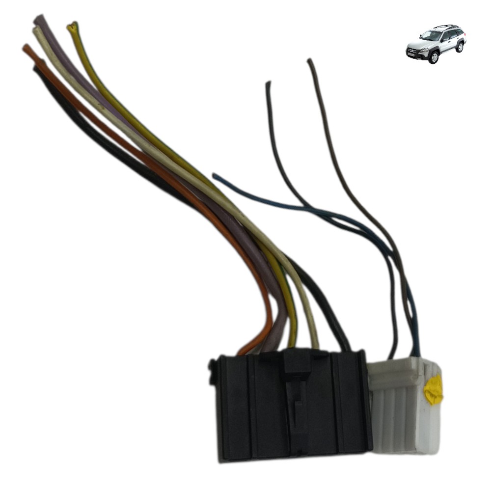 Par plug conector comando ar Fiat Palio Adventure 2009 2010 1
