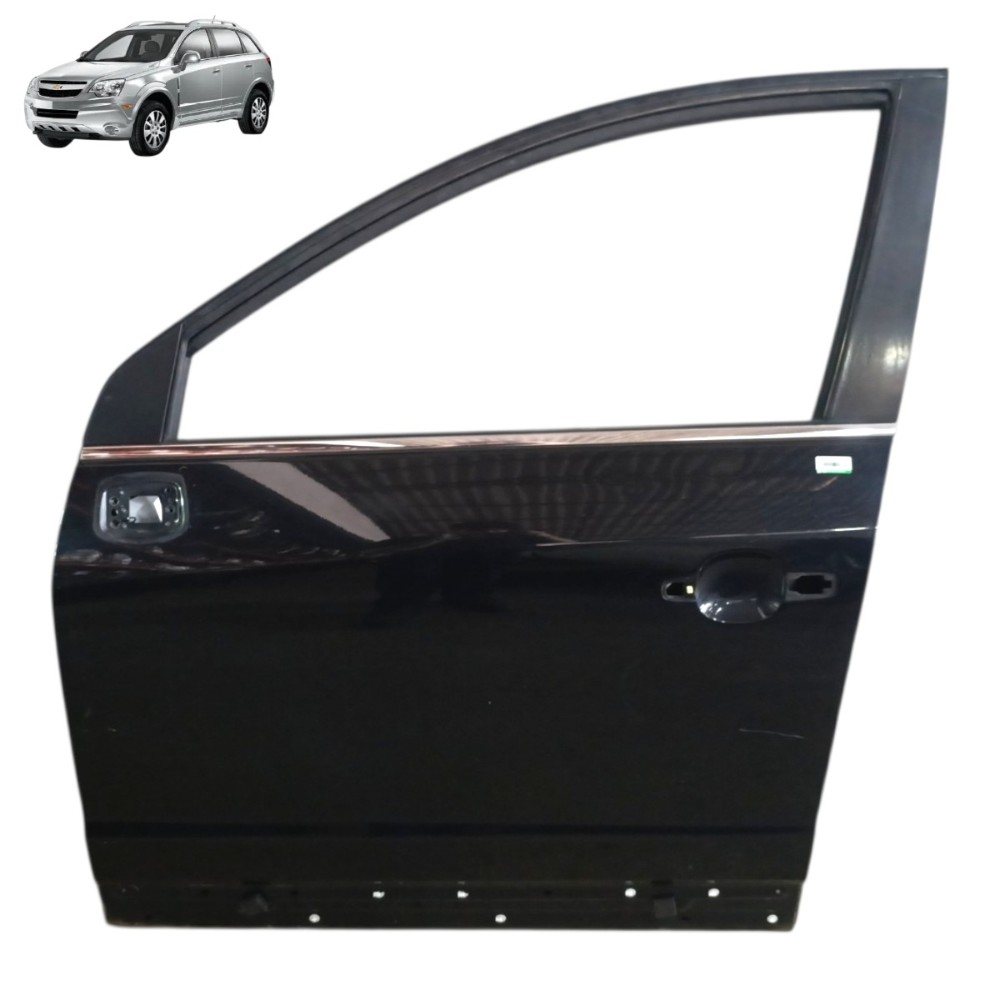 Porta Dianteira Esquerda Gm Captiva 2010 2011 2012 2013 2014 Dianteira Esquerda Preto