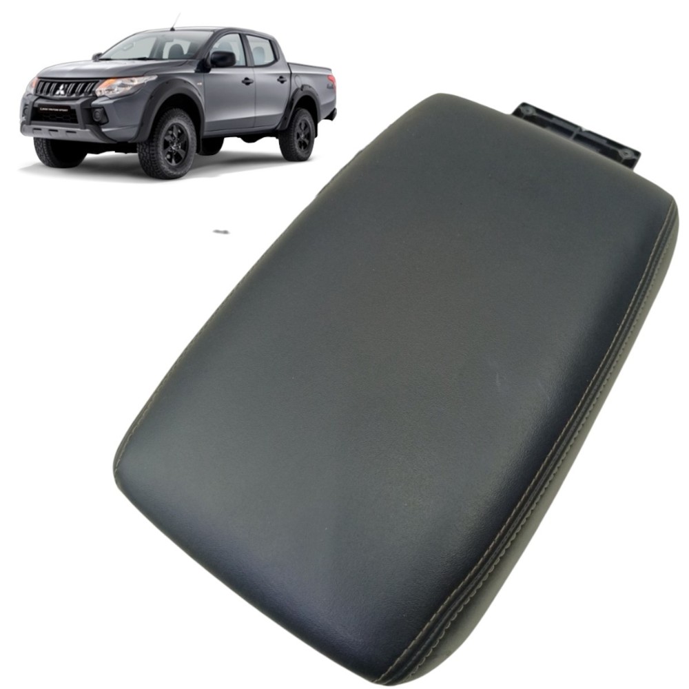 Apoio Braço Console Central Mitsubishi L200 Triton 2024 2023 Preto