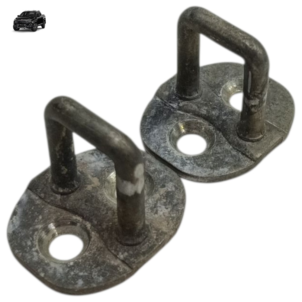 Par Batente Fechadura Porta Fiat Toro 2021 2020 2019 2018 1