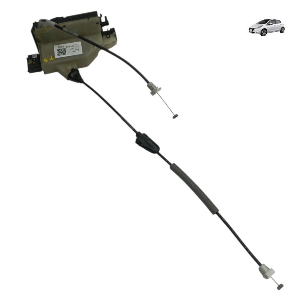 Fechadura Porta Dianteira Direita Peugeot 208 2014 2015 2016 1
