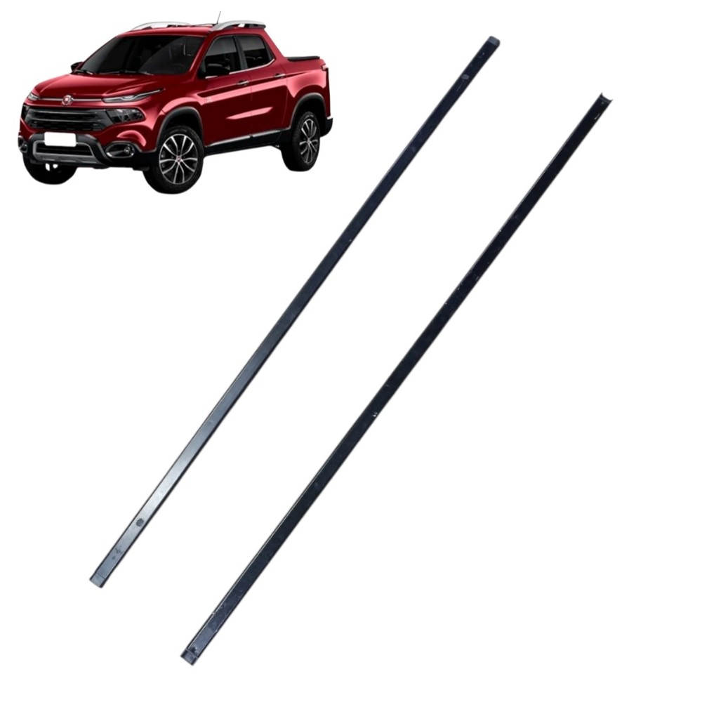 Par travessa lona caçamba fiat toro 2021 2020 2019 2018